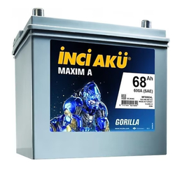12V 68Ah İnci Akü Maxim A Gorilla